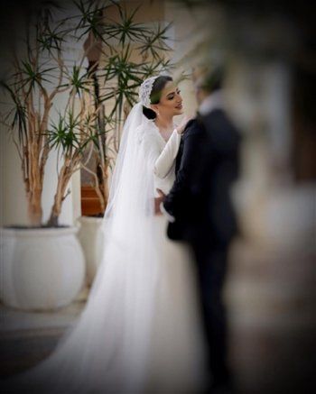 شاهد .. بالصور- دانيا الشافعي تدخل القفص الذهبي .. وهؤلاء من حضروا عرسها