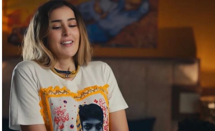 عائشة بن أحمد تستغل مسلسلها في دعم القضية الفلسطينية : شاهد عملت ايه