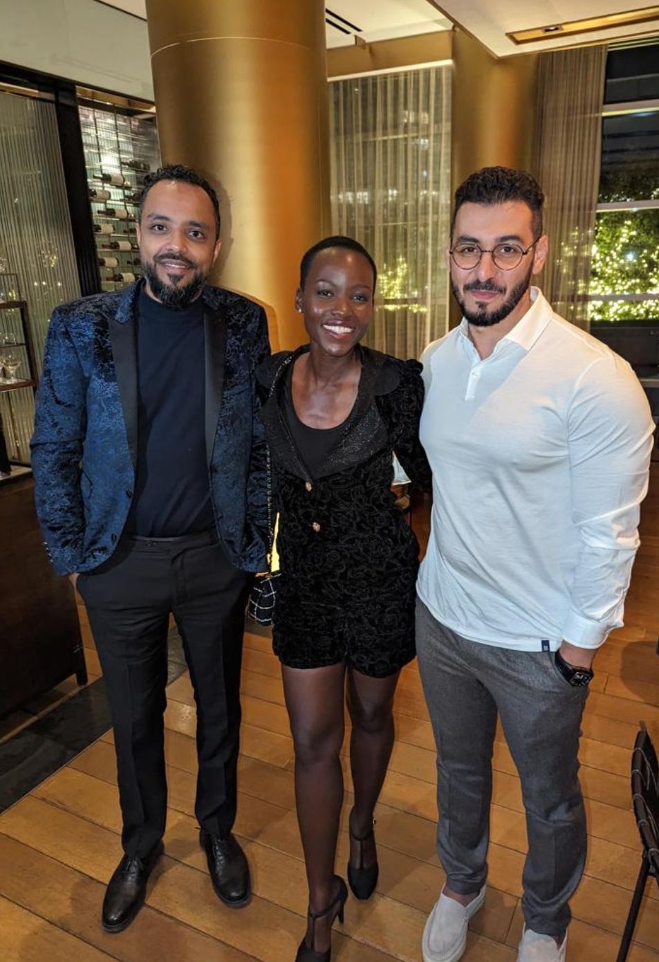 النجمة العالمية لوبيتا نيونجو منتجة تنفيذية للفيلم السوداني وداعا جوليا