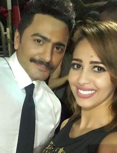 رسالة رنا سماحة لتامر حسني : قدوتي ومثلي الأعلي