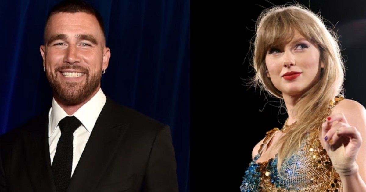 شاهد .. تايلور سويفت تعلن عن حبها لـ ترافيس كيلسي على المسرح وتختم الحفل بقبلة مفاجئة