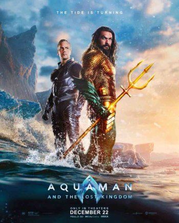 شاهد .. بالصورة - إطلاق البوستر الرسمي لفيلم "AQUAMAN AND THE LOST KINGDOM"