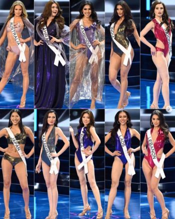 شاهد .. ملكة جمال البحرين تكسر القاعدة وترفض ارتداء المايوه في مسابقة ملكة جمال الكون .. وهكذا أطلت