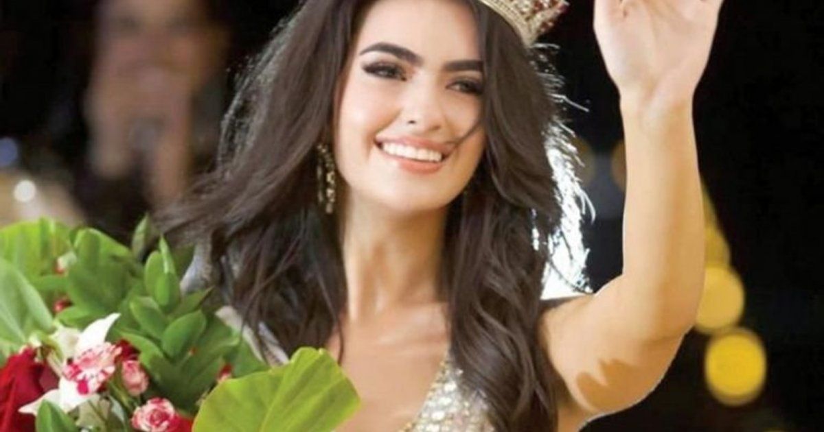 شاهد .. ملكة جمال البحرين تكسر القاعدة وترفض ارتداء المايوه في مسابقة ملكة جمال الكون .. وهكذا أطلت