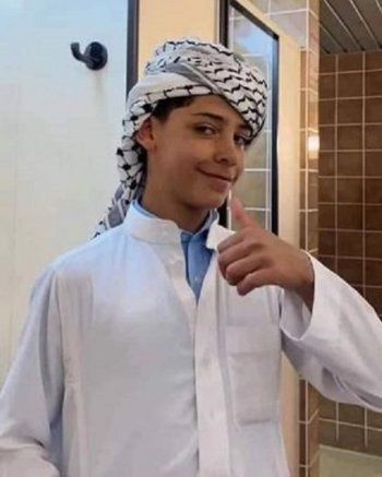 شاهد .. إبن كريستيانو رونالدو يدعم أهالي غـ زة بهذه الطريقة!!