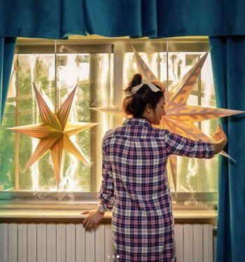 شاهد .. جولة في منزل كندة حنا وناجي طعمي .. ديكور كلاسيكي ومودرن - بالصور