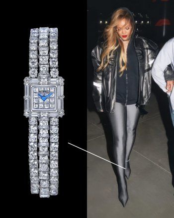 شاهد .. سعر مرتفع للغاية لخلخال ريهانا من الألماس.. بالصور