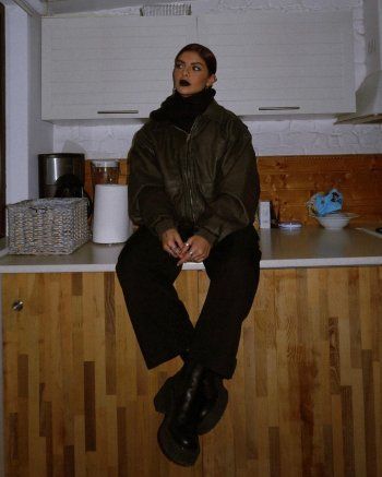 شاهد .. بالصور- بلوك شتوي..أصالة كامل تخطف الأنظار بجمالها