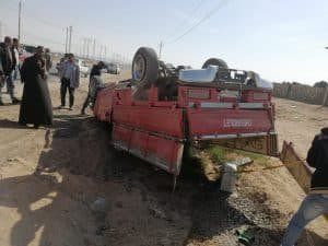 أخبار مصر | عاجل .. مصرع وإصابة أكثر من 14 شخص في حادث انقلاب عى الطريق الإقليمي