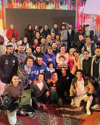 شاهد .. بالصورة - هشام ماجد وهنا الزاهد ينتهيان من تصوير فيلم "فاصل من اللحظات اللذيذة" .