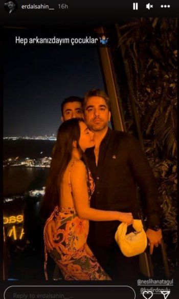 شاهد .. نسليهان أتاغول وقادير دوغلو بصورة رومانسية في دبي