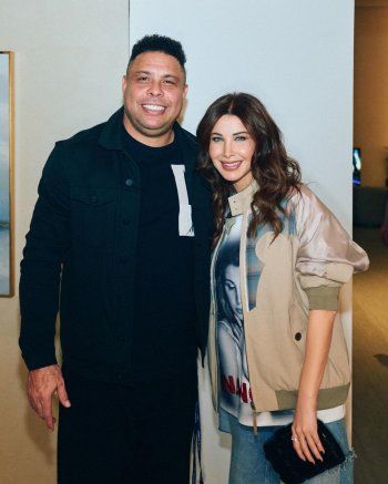 شاهد .. بالصور- نانسي عجرم تستعيد ذكرياتها مع الثنائي رونالدو