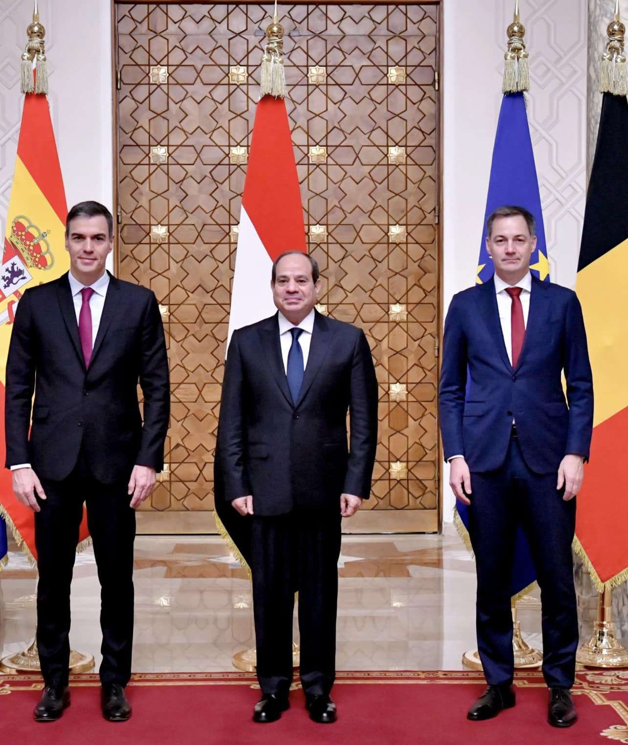 ملخص تصريحات الرئيس السيسي اليوم عن القضية الفلسطينية