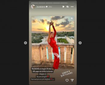 شاهد .. بوراك دينيز يعايد هاندا أرتشيل ويعبّر عن حبه لها في عيد ميلادها