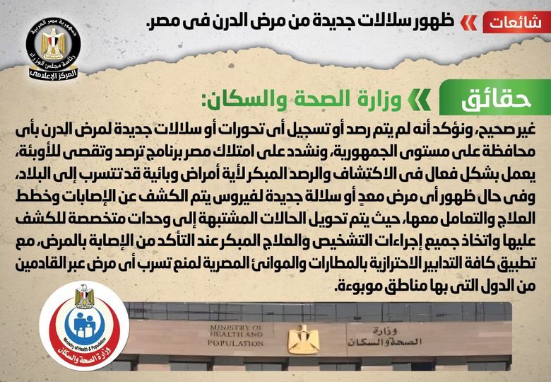 عاجل من الصحة بشأن ظهور سلالات جديدة من الدرن في مصر