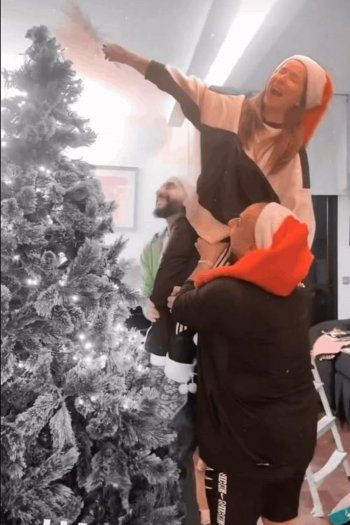 شاهد .. فادي شربل وكارين رزق الله معاً من جديد بالرغم من إنفصالهما!