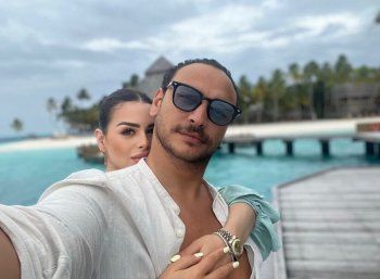 شاهد .. هنادي مهنا تحتفل بعيد ميلاد زوجها أحمد خالد صالح بكلمات رومانسية