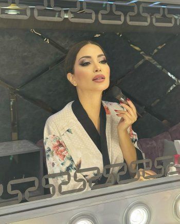 شاهد .. بالصور- نسرين طافش تتألق بجمالها من كواليس "السيستم"