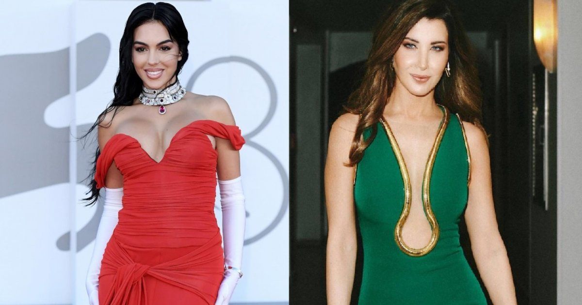 شاهد .. صورة نانسي عجرم مع جورجينا رودريغيز تفضح الأخيرة.. والجمهور: "لديها كرش"