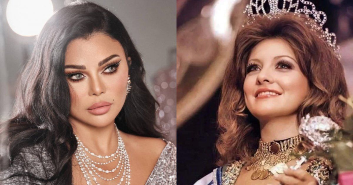 شاهد .. لقطة إلى التاريخ .. جميلتا لبنان جورجينا رزق وهيفا وهبي في صورة واحدة