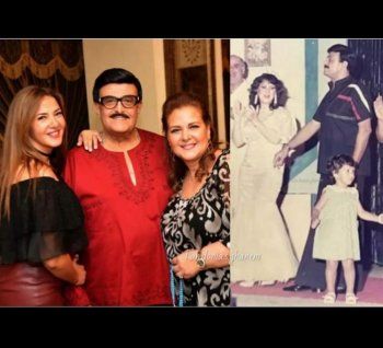 شاهد .. بصورة من طفولتها مع والديها تضج بالفرح..دنيا سمير غانم تستذكر الراحلين سمير غانم و دلال عبد العزيز