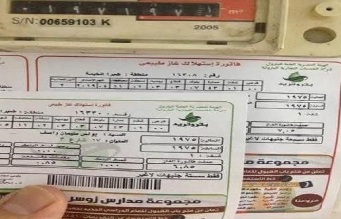 فاتورة الغاز هتجيلك 12 جنيه لو نسيت تسجل القراءة.. ولكن انتبه