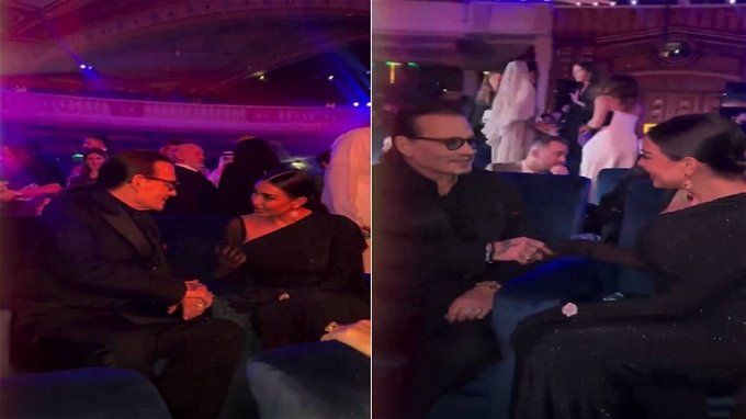 لقاء جوني ديب وياسمين صبري في مهرجان البحر الأحمر.. اتفرج الصور