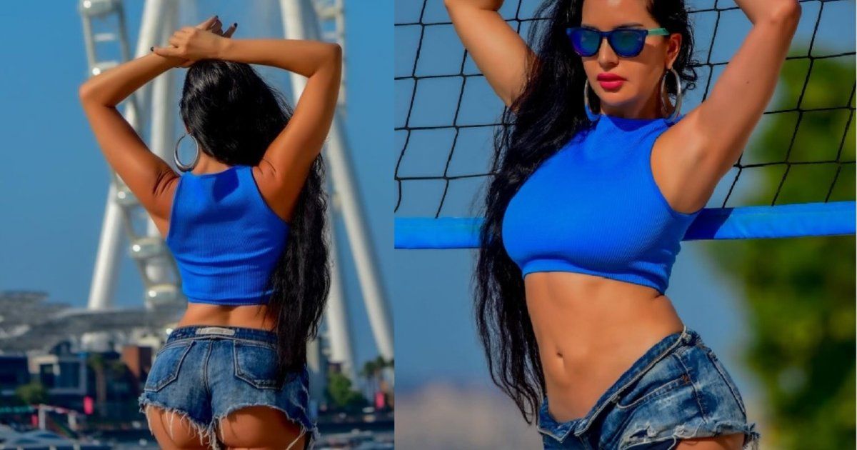 شاهد .. بالصور- لاميتا فرنجية تتخطى الخطوط الحمراء بأقصر شورت والجمهور في حالة صـ دمة!