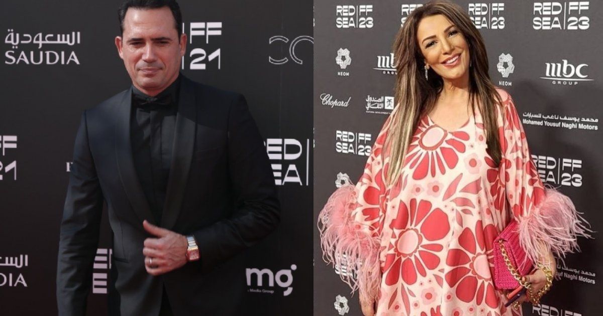 شاهد .. بالفيديو - جوزفين حبشي تقدم فيلم "إلى إبني" لـ ظافر العابدين في مهرجان البحر الأحمر