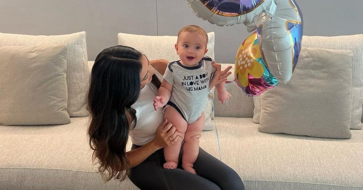 شاهد .. جيسيكا عازار وإبنها بحتفلان بعيد البربارة.. وخفة دمه حديث الساعة