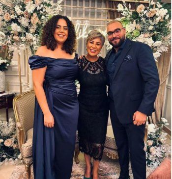 شاهد .. إبنة مفيدة شيحة تحتفل بخطوبتها للمرة الثانية