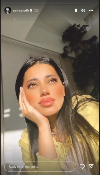 شاهد .. بالصورة- جمال رحمة رياض وأنوثتها يخطفان أنظار الجمهور