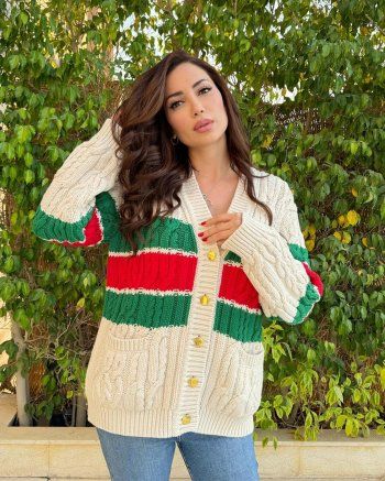 شاهد .. إطلالة شتوية لـ نسرين طافش.. شاهدوا جمالها!