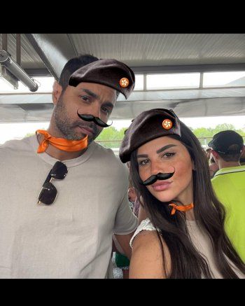 شاهد .. زوجة كريم فهمي تعايده بعيد ميلاده .. وهذا ما استغربه الجمهور