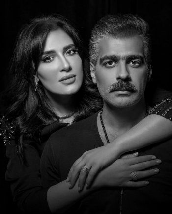 شاهد .. بالصور- هبة الدري وزوجها نواف العلي يحتفلان بذكرى زواجهما الـ11