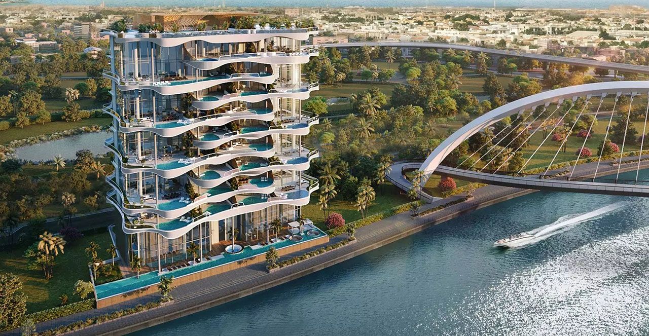 بيع شقة بقيمة 60 مليون درهم في منطقة قناة دبي المائية