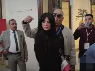 أول ظهور لحورية فرغلي بعد آخر عملية تجميل بالأنف