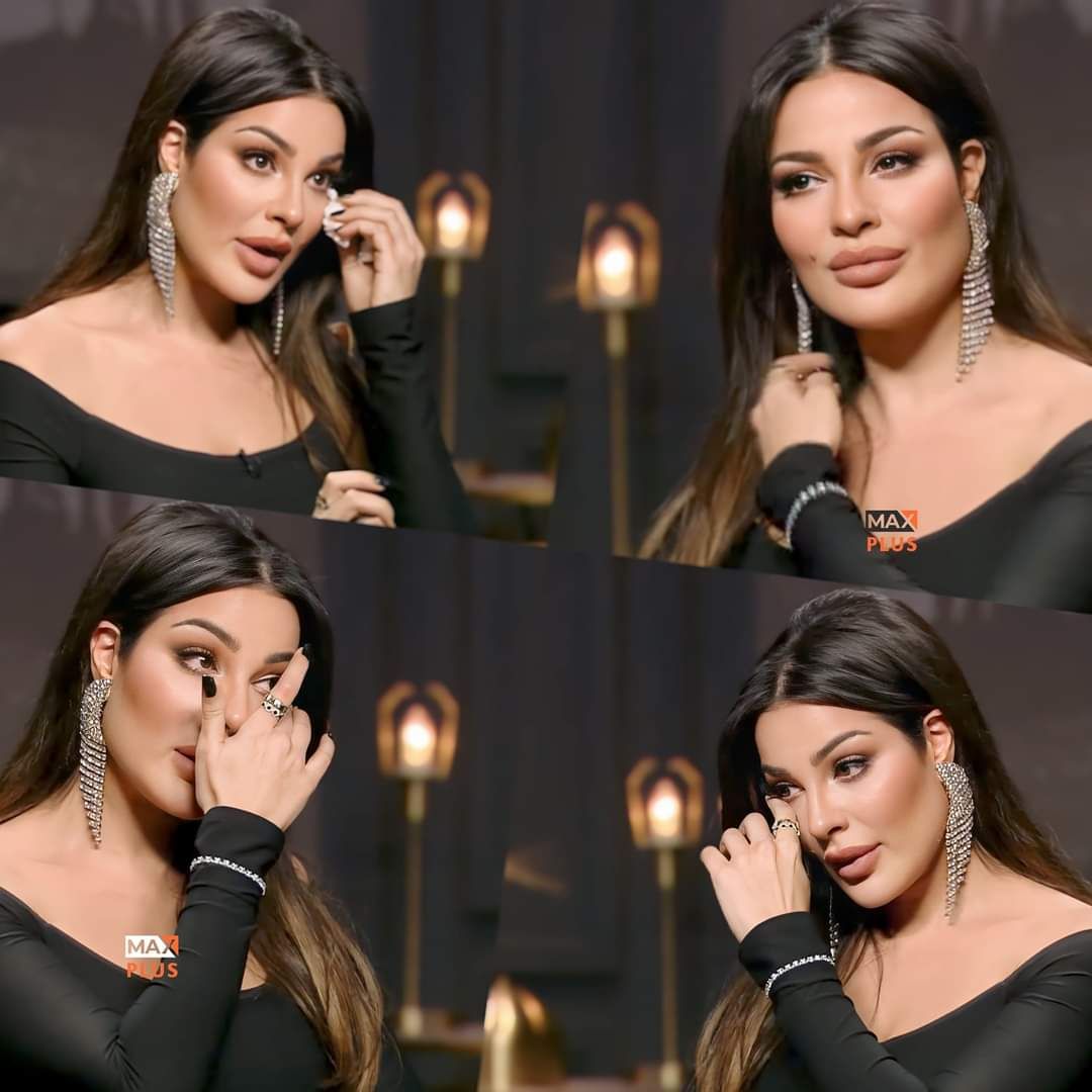 نادين نسيب القوية بكت أيام بعد الطلاق : طبعا ياشابه لازم تبكي