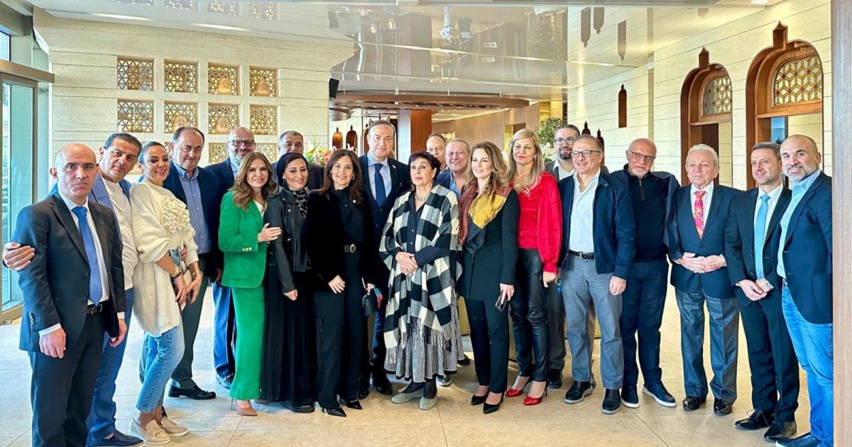 شاهد .. مجلس التنفيذيين اللبنانيين يحتفل بنضال الأشقر في الرياض