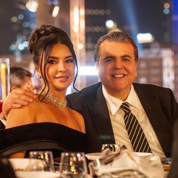 شاهد .. ماغي بو غصن تحتفل بعيد ميلاد جمال سنان.. وهذا الإسم الذي تناديه به