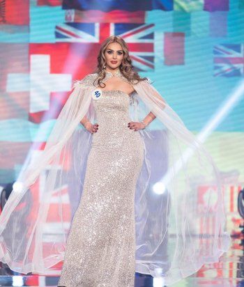 شاهد .. رومي القحطاني تتألق في مسابقة ملكة جمال أوروبا 2023-بالصور