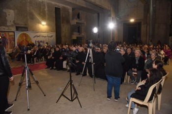 شاهد .. أمال طنب وبول معوض يحييان ريسيتالاً ميلادياً في كنيسة سيدة الخلاص الجديدة-بالصور