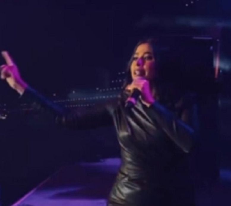 روبي عاملة غاغة بمهرجان ساوندستورم في السعودية