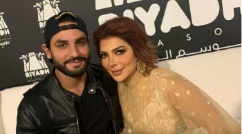 شاهد .. أصالة تحتفل بعيد ميلاد شقيقها أنس.. ووسامته حديث الجمهور