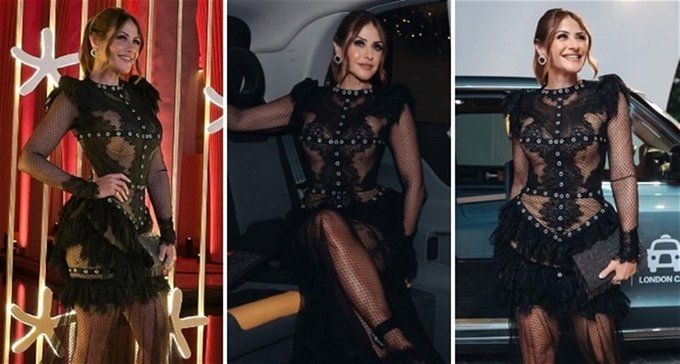 أخبار مصر | إطلالة هيدي كرم الجريئة في مهرجان الجونة السينمائي.. الفستان فيه بطانة