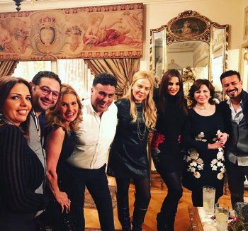 شاهد .. جولة في فيلا إلهام شاهين الفخمة .. تحف فنية وديكورات رائعة - بالصور