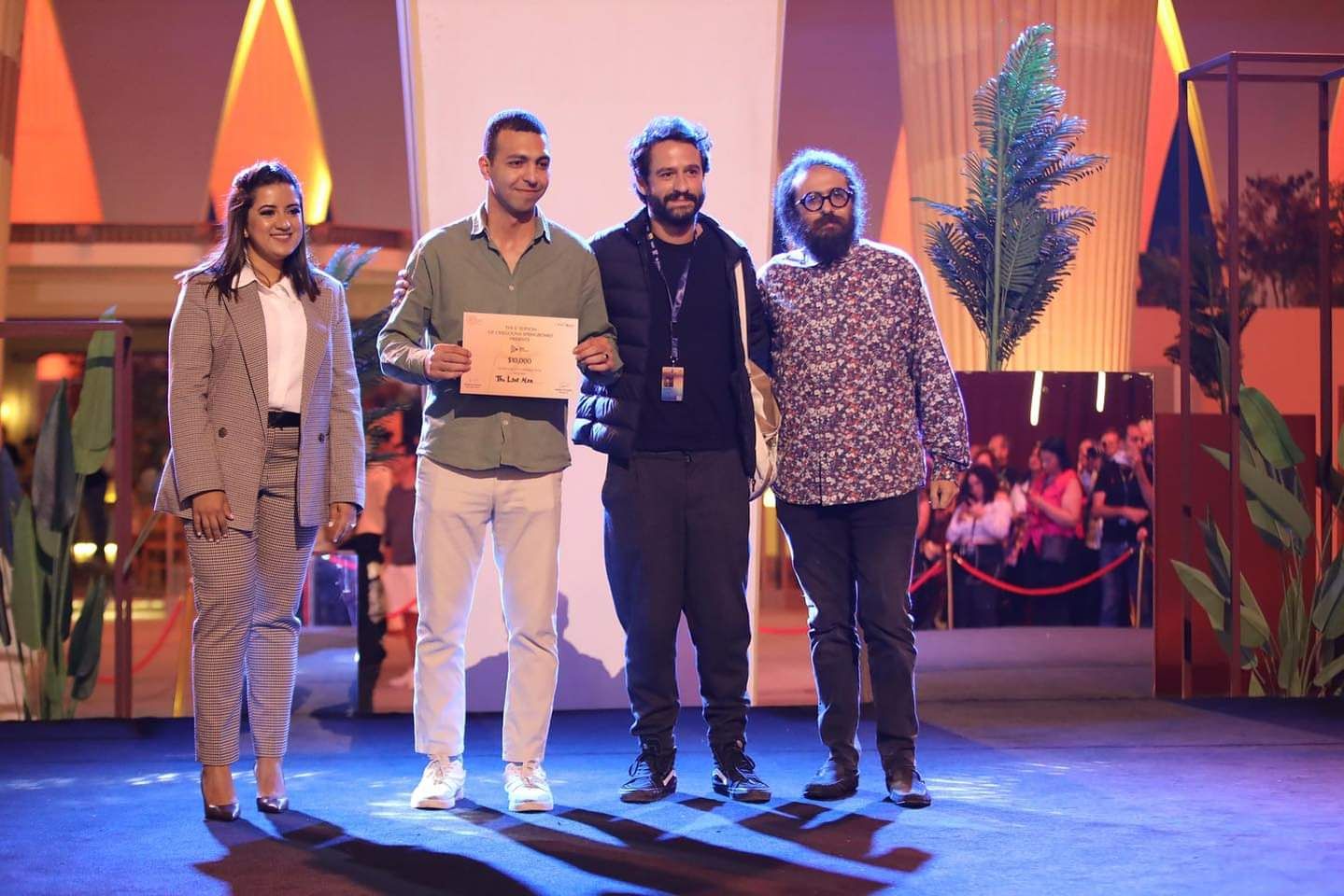 جائزتين لفيلم الرجل الاخير من منصة الجونة