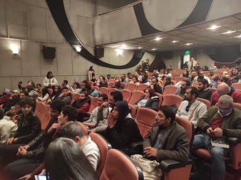 شاهد .. هذا ما حدث في عرض فيلم سيدة الأرضين في مهرجان القاهرة الدولي للفيلم القصير