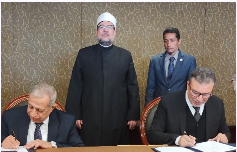 الليثي وعبد الغفار يشهدا توقيع بروتوكول تعاون بين إذاعات التعاون الإسلامي والأكاديمية البحرية