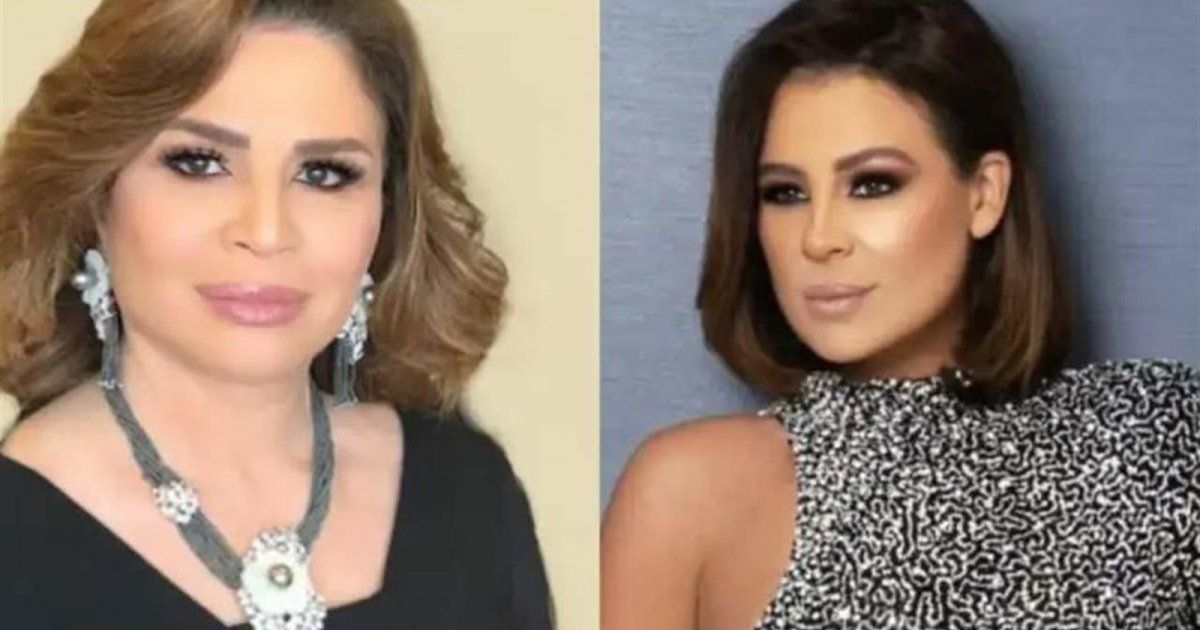 شاهد .. بالصور - إلهام شاهين وكارول سماحة تحتفلان سوياً في عيد الميلاد المجيد